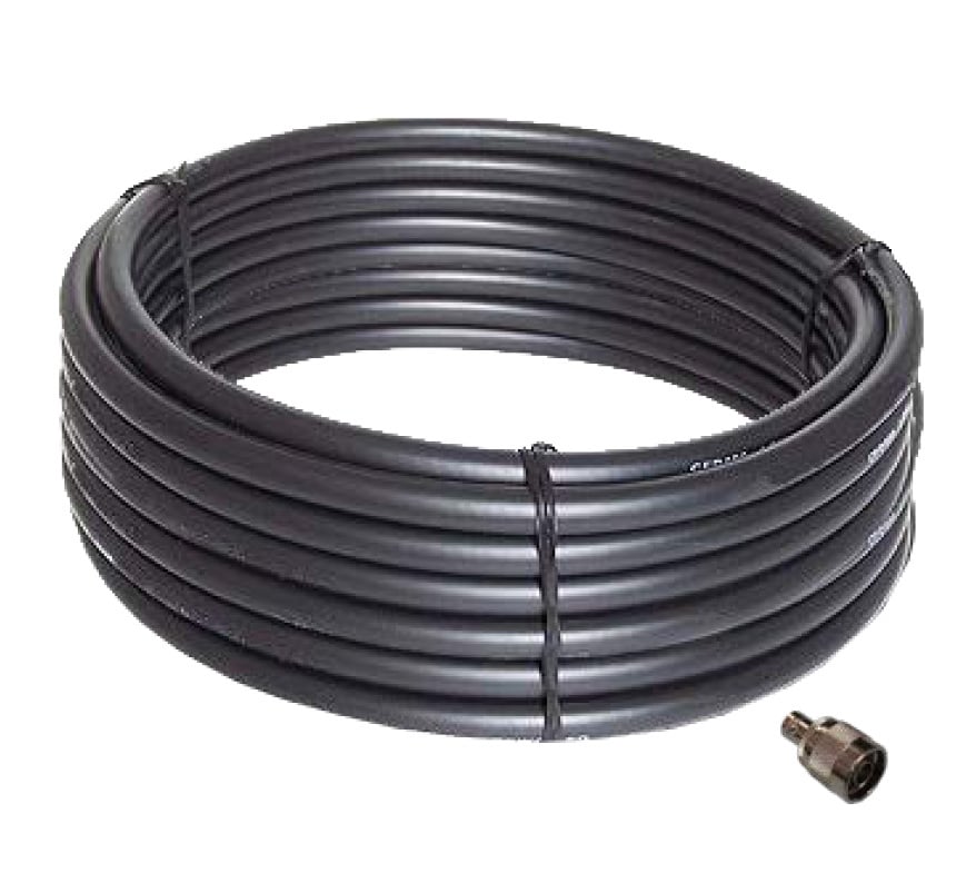 EMS FireCell 30 Metres of RG213 Cable c/w BNC Connector (RG213/30) - JEM Systems UK