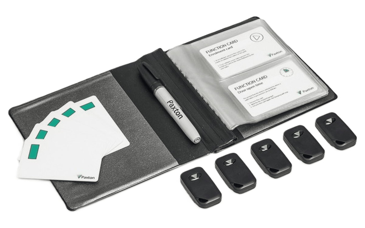 Paxton Switch2 Hands-Free 10 Keyfob Pack Green