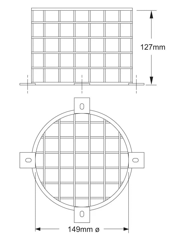 STI-9617 Beacon & Sounder Cage