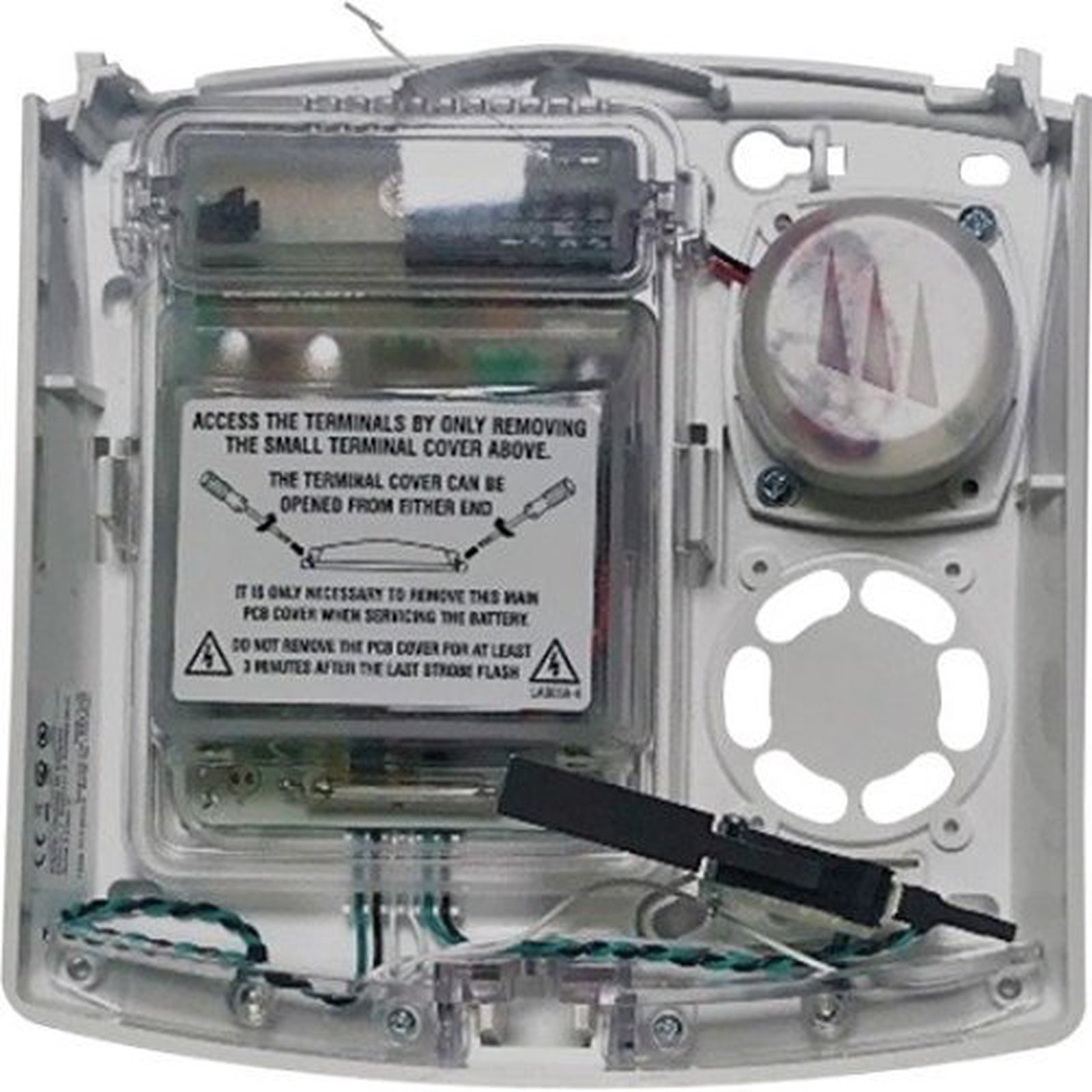 Texecom Premier Odyssey 5E Compact Live Backplate