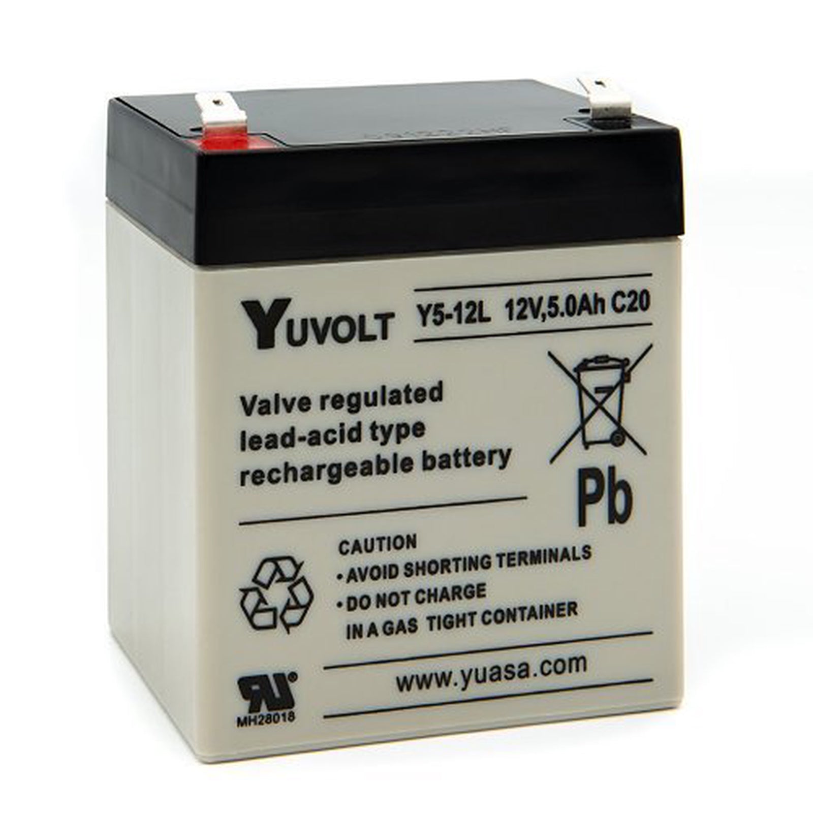 Yucel 12V 5Ah VRLA Battery