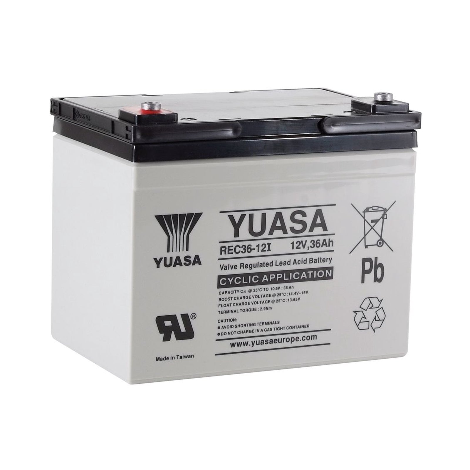 Yuasa Rec36-12 Retail Boxed