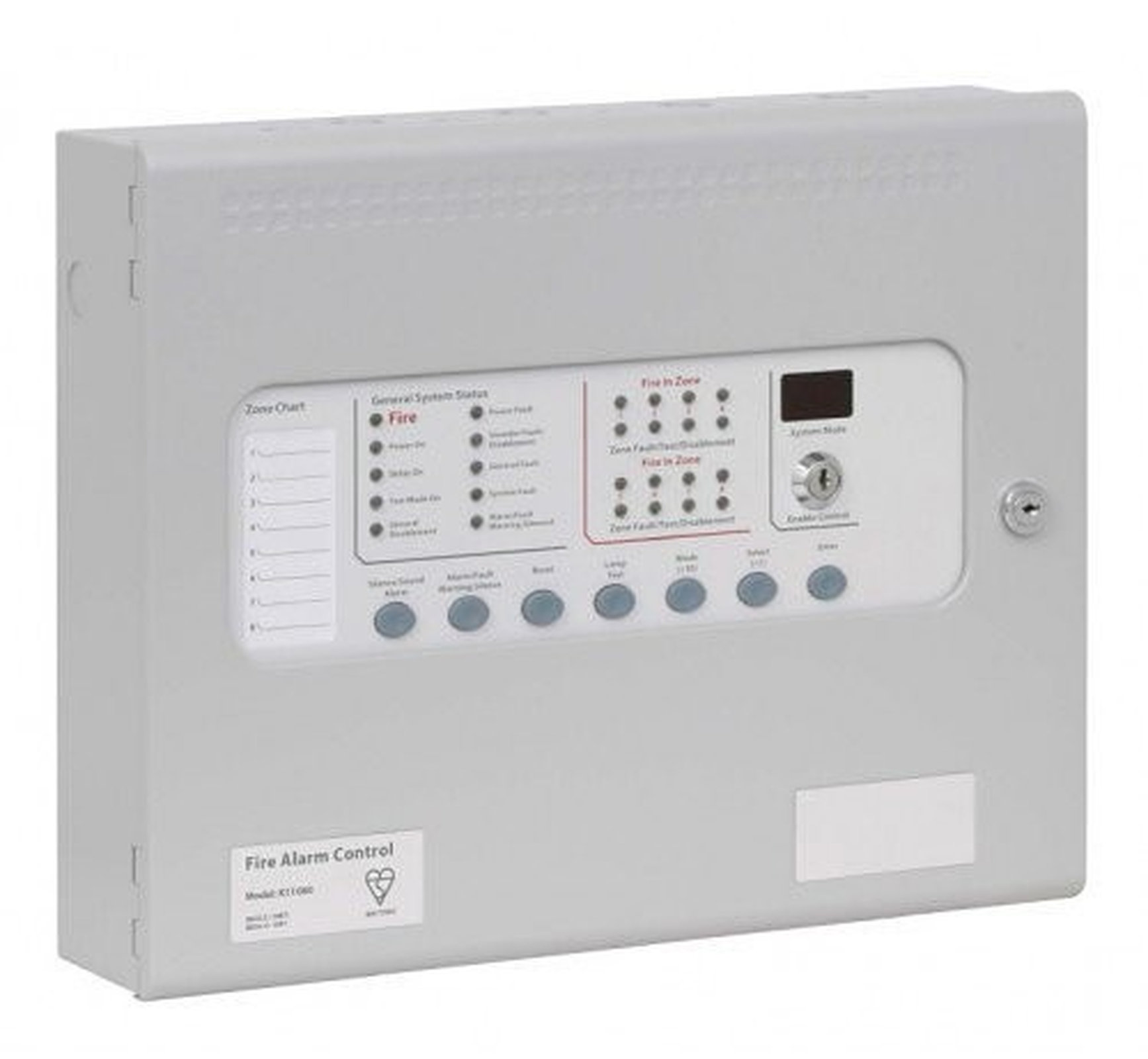 Kentec Sigma CP 4 Zone Conventional Control Panel