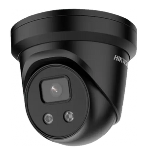 Hikvision DS-2CD2386G2-ISU/SL(2.8mm)(C)(BLACK) 4K AcuSense Strobe Light and Audible Warning Fixed Turret Network Camera