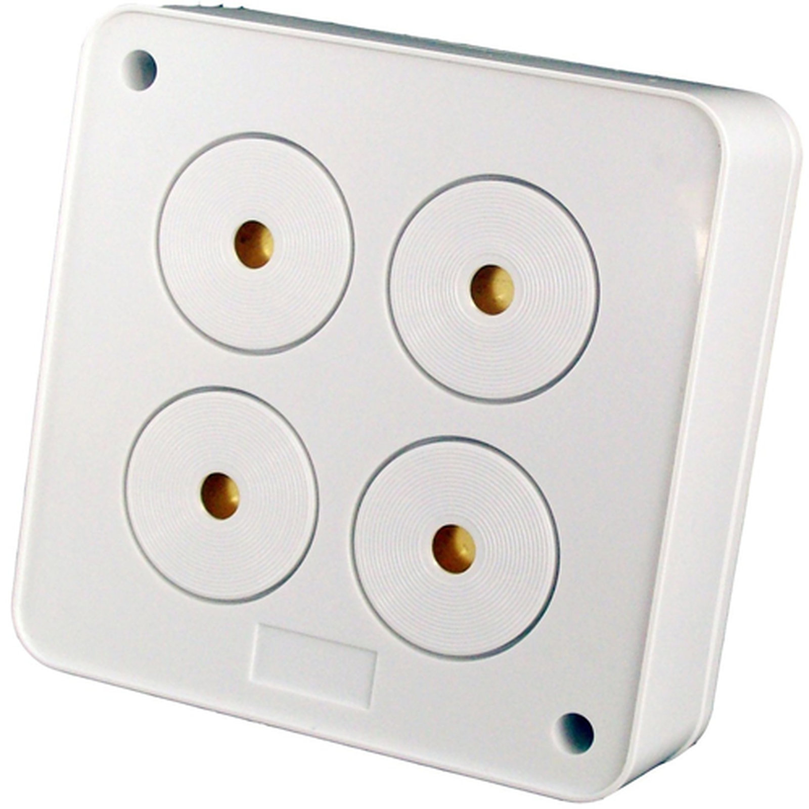 CQR S120N Quad Piezo Sounder White 12V