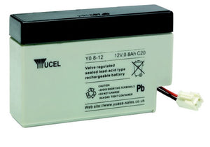 Yucel Y0.8-12 12V 0.8Ah VRLA Battery