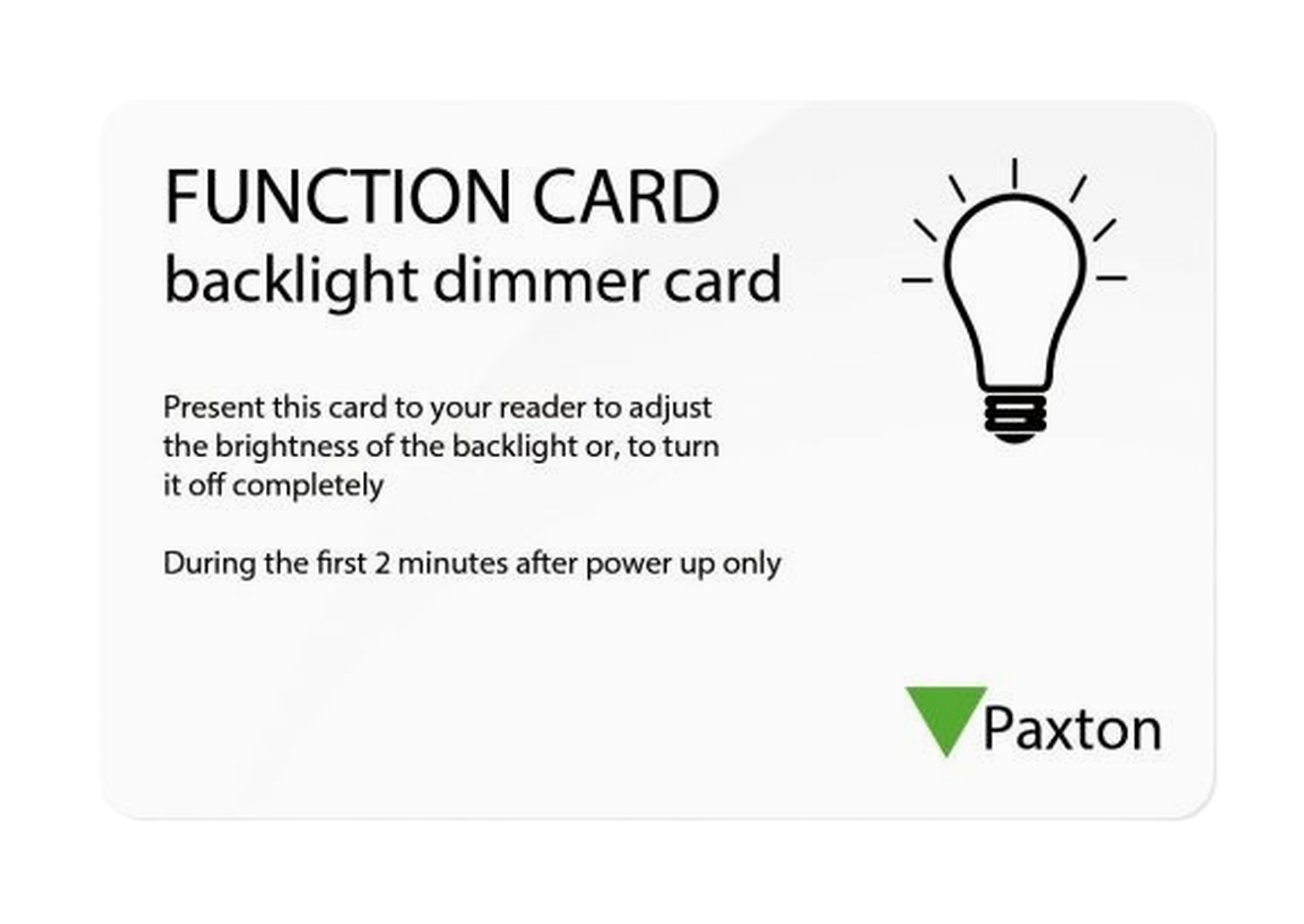 Paxton Net2 LED Dimming Card