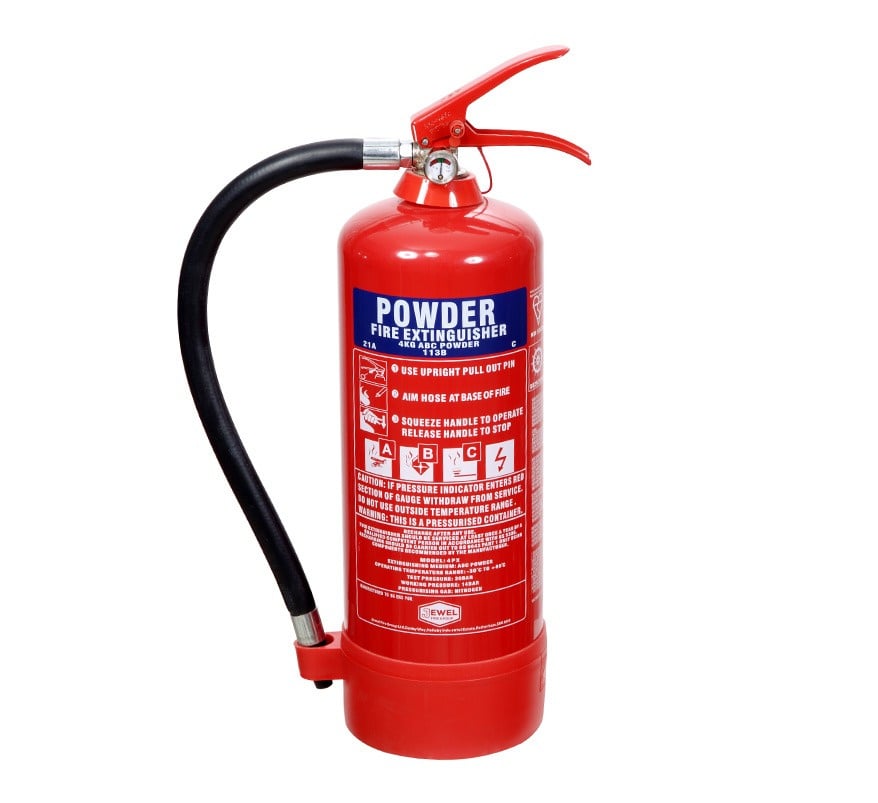 Jewel 4kg Dry Powder Fire Extinguisher (4PX)