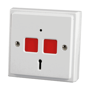 CQR EPA/STD Electronic Panic Button Key Resettable White Grade 2/3