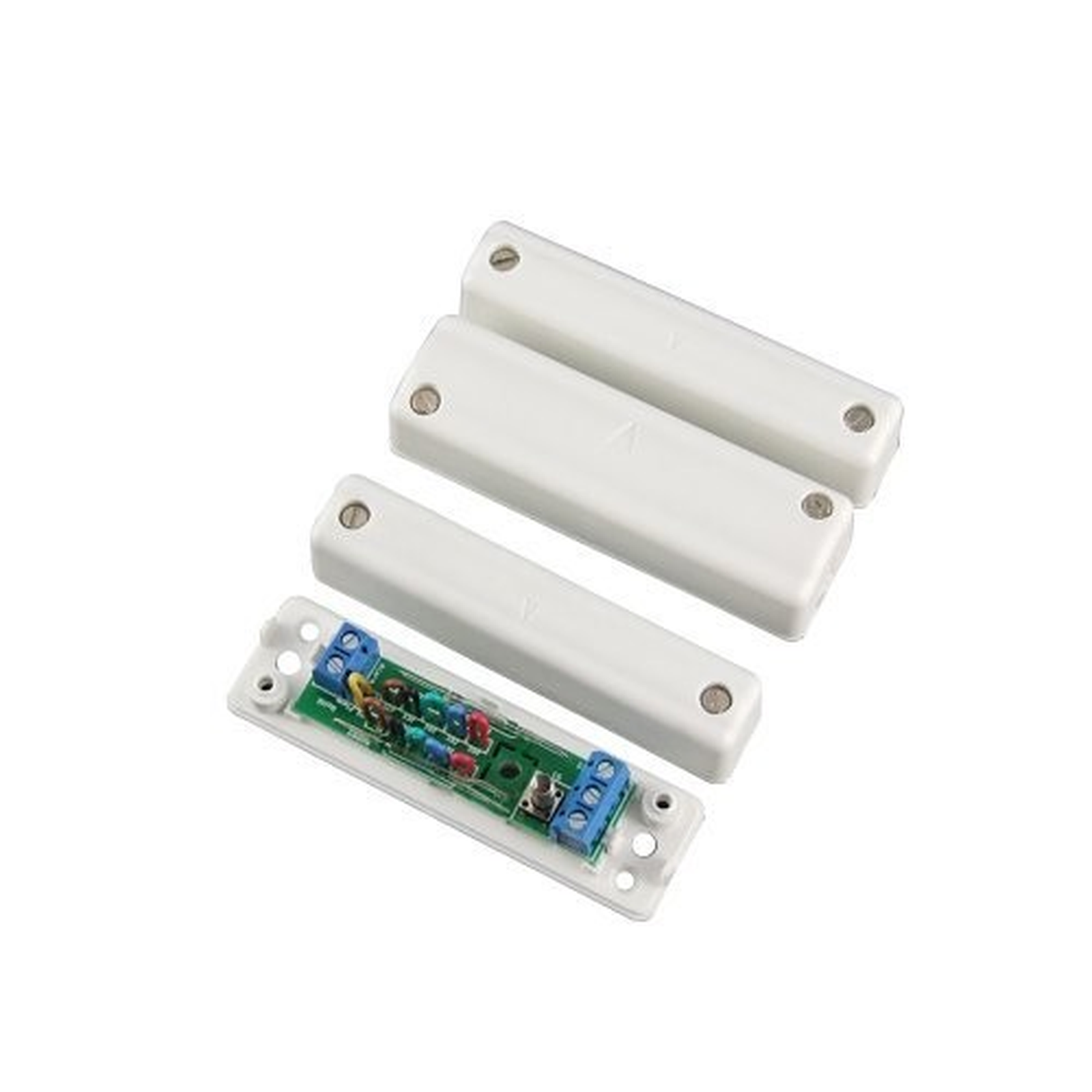 CQR Large Surface Double Door Contact G3 - White