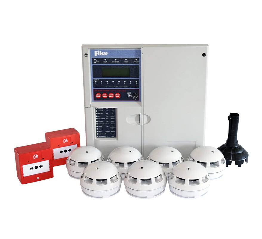 Fike TwinflexPro² ASD 4 Zone Fire Alarm Boxed Kit (604-0004) - JEM Systems UK