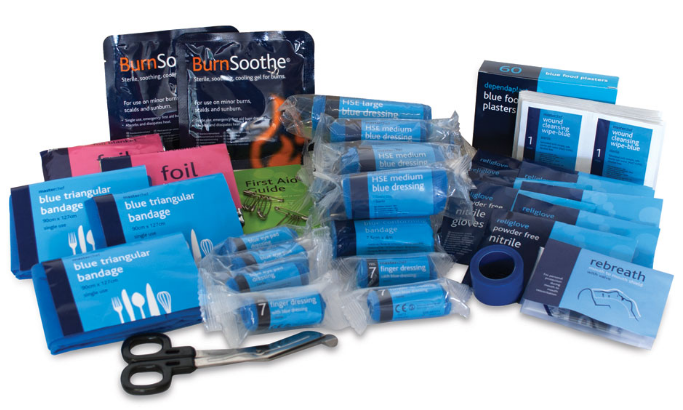 Reliance Medical Refill for Masterchef Catering BS8599-1 First Aid Kit (Medium) (733) - JEM Systems UK