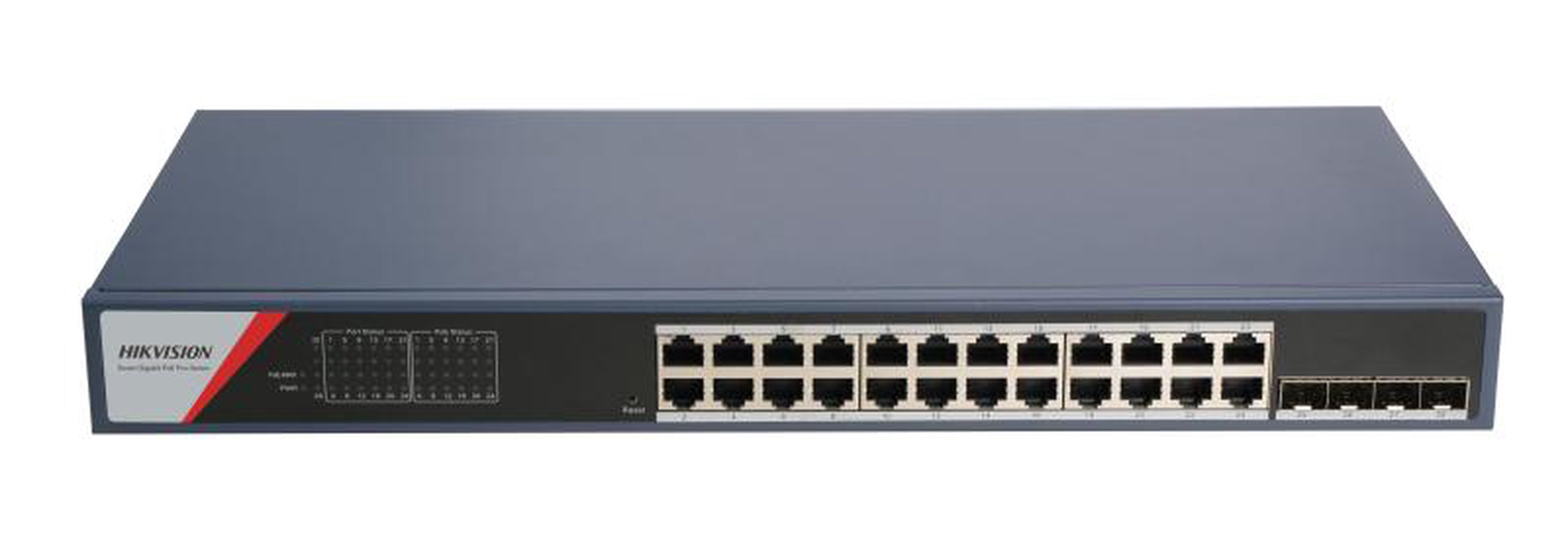 Hikvision 24-Port Gigabit Smart PoE Switch