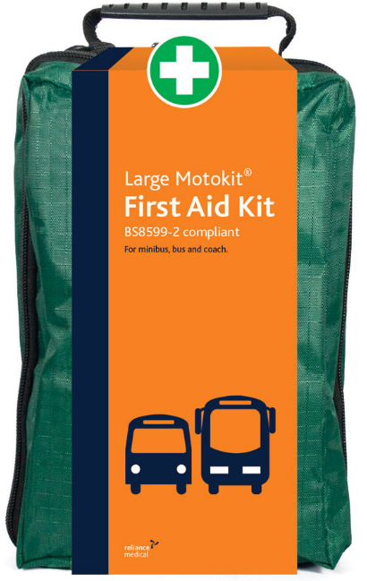 Reliance Medical BS8599-2 Motokit First Aid Kit (Large) (Copenhagen Bag) (3016) - JEM Systems UK