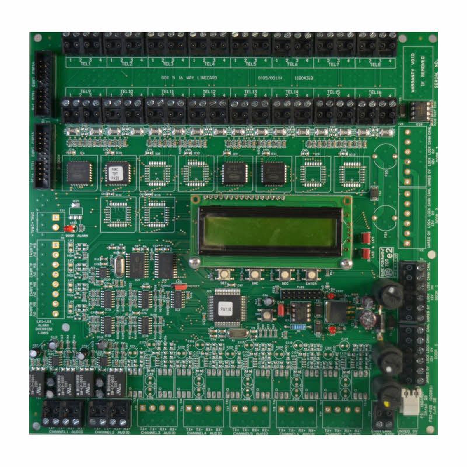 Comelit CCU Spare 2 Audio Channel Line Card 16 Line