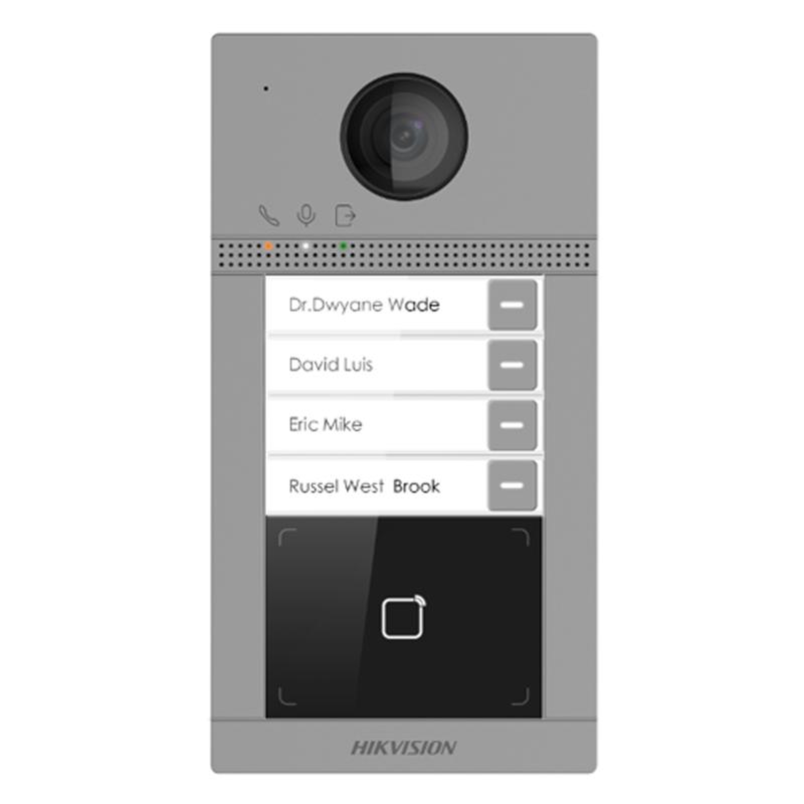 Hikvision 4 Buttons Metal Villa Door Station