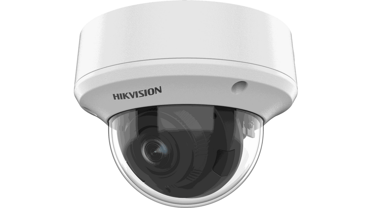 Hikvision 5MP Vandal PoC Motorized Varifocal Dome Camera