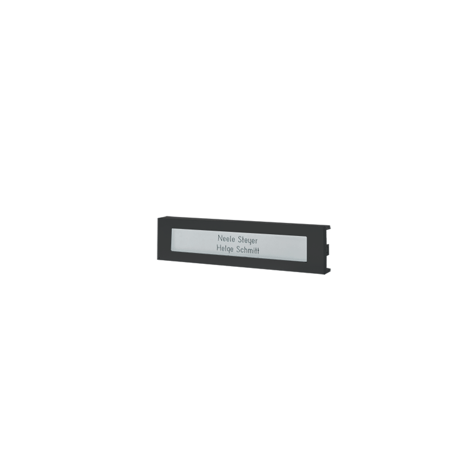 Comelit Ultra Single Metal Button Black