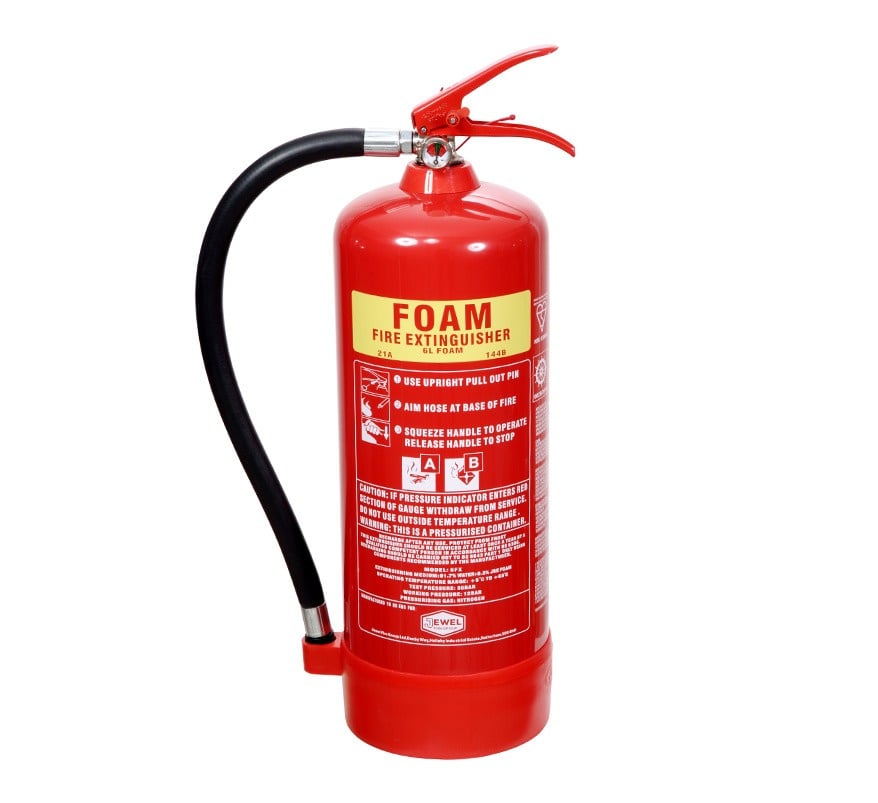 Jewel 6 Litre Foam Fire Extinguisher (6FX)