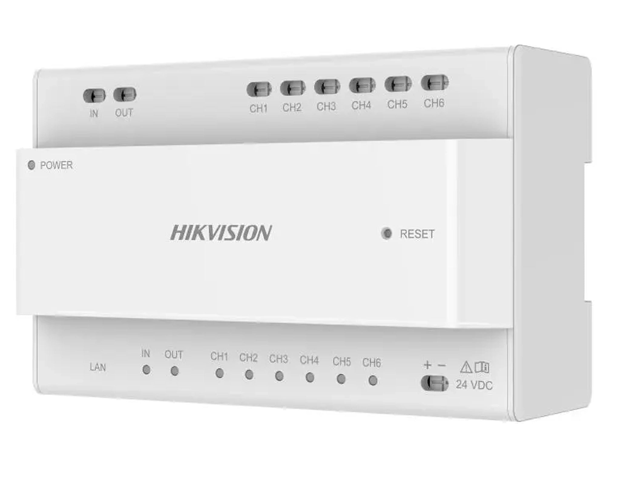 Hikvision 2-Wire IP Distributor To Connect 2xDS-KAD706Y Units Only