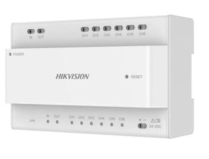 Hikvision 2-Wire IP Distributor To Connect 2xDS-KAD706Y Units Only