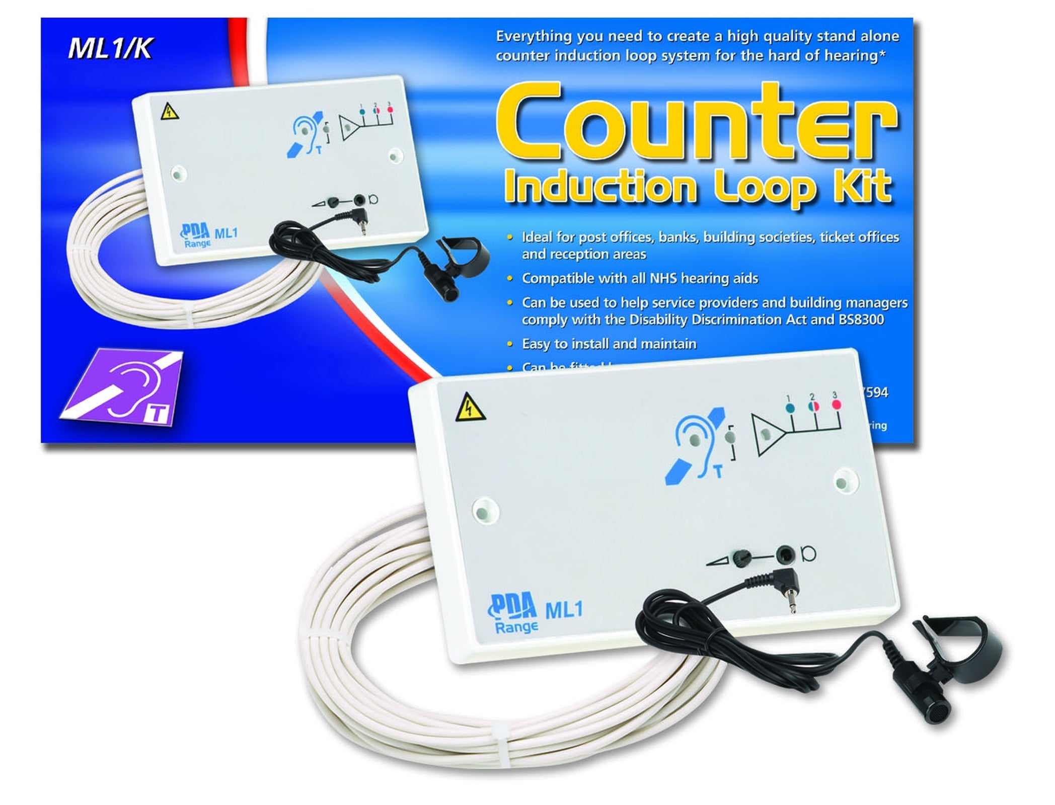 1.2m2 Double Gang Fixed Counter Induction Loop System