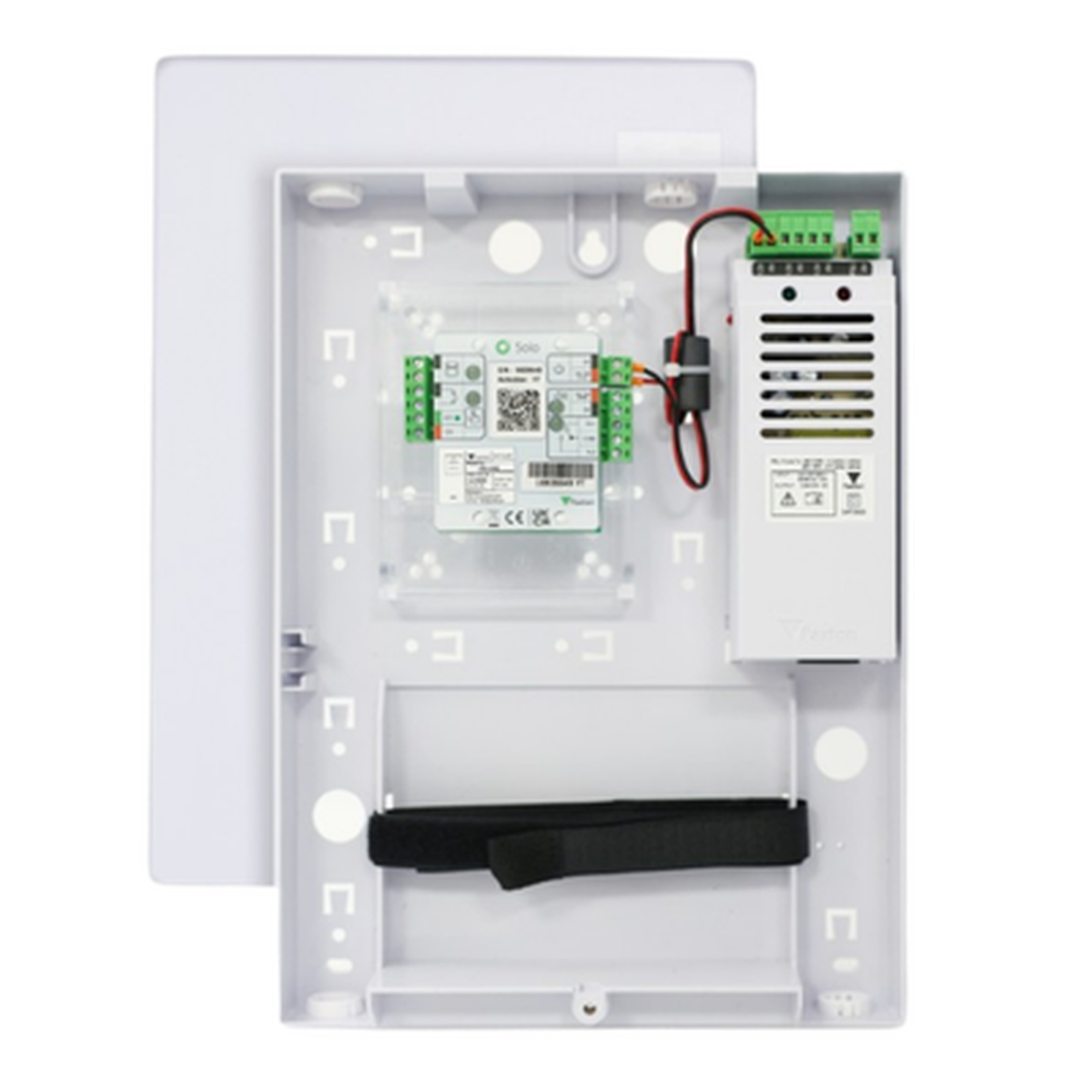 Paxton Solo Controller c/w 12V 2A PSU with Plastic Cabinet