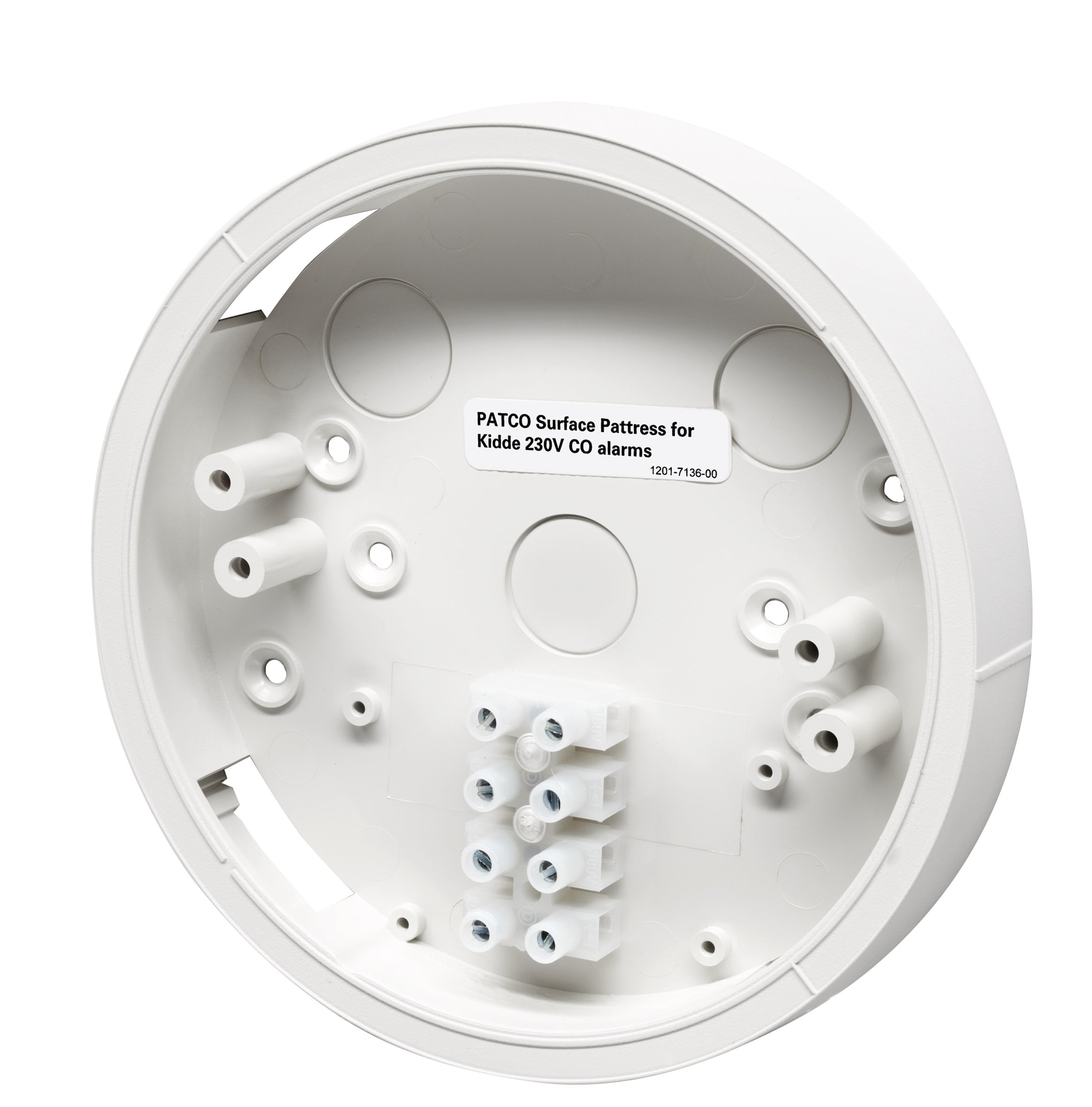Kidde PATCO Surface Pattress (For Mains CO Alarms) - JEM Systems UK