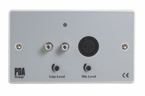 C-TEC Dual Input XLR Microphone & Dual Phono Input Plate