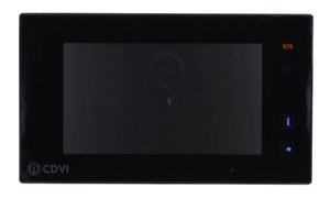 CDVI 2EASY 2-Wire 7" Standard Internal Monitor Black
