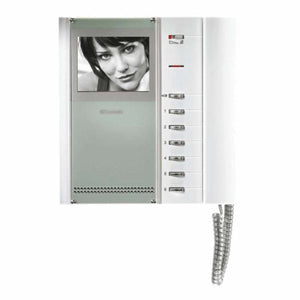 Comelit Black & White Monitor with Bravo Series Handset