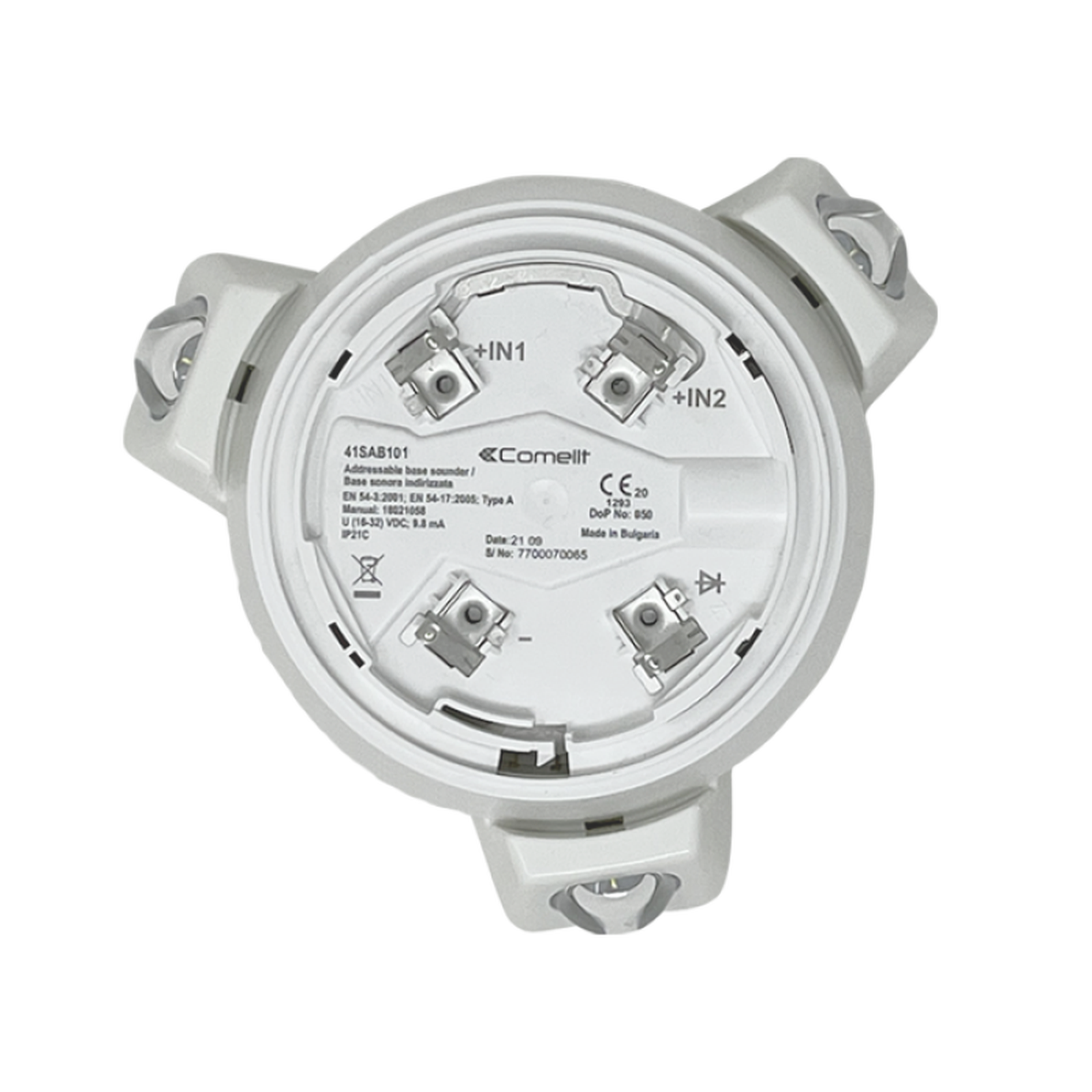 Comelit VAD Sounder Beacon Base EN54-3