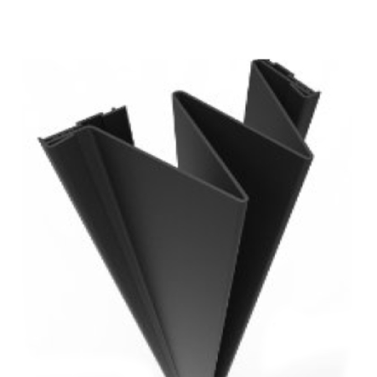 CDVI Fingerguard Protective Strip for Door Frames Black