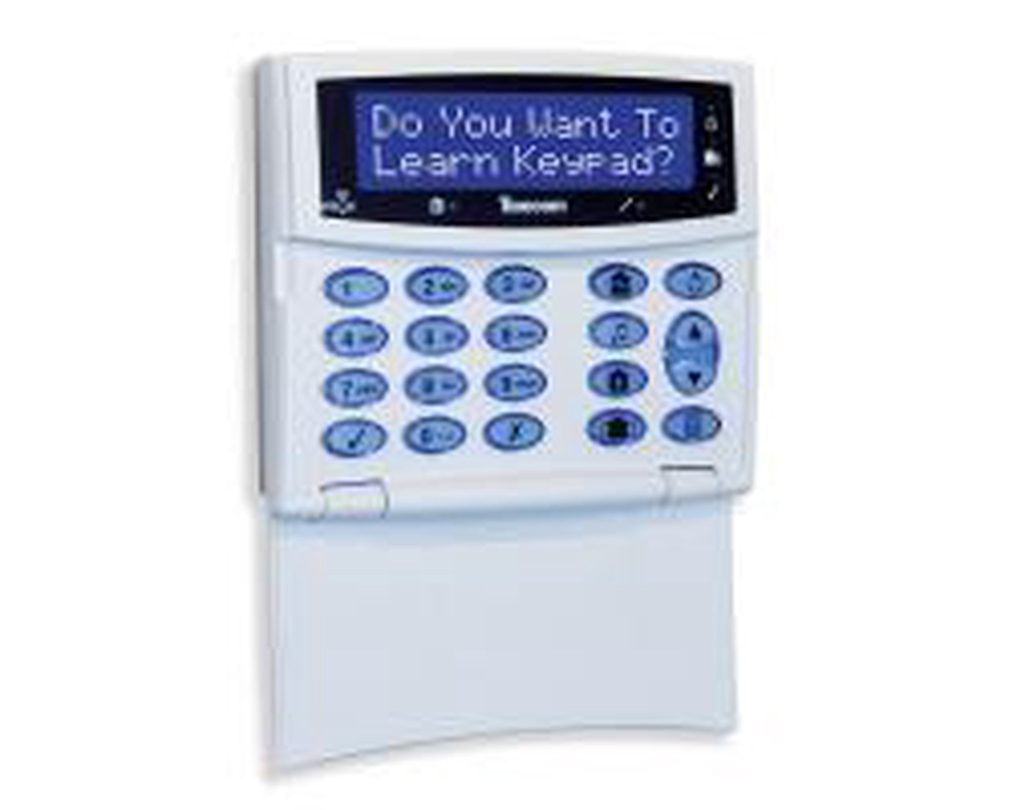 Texecom Ricochet Premier Elite LCDLP-W Prox Keypad White Large LCD Screen