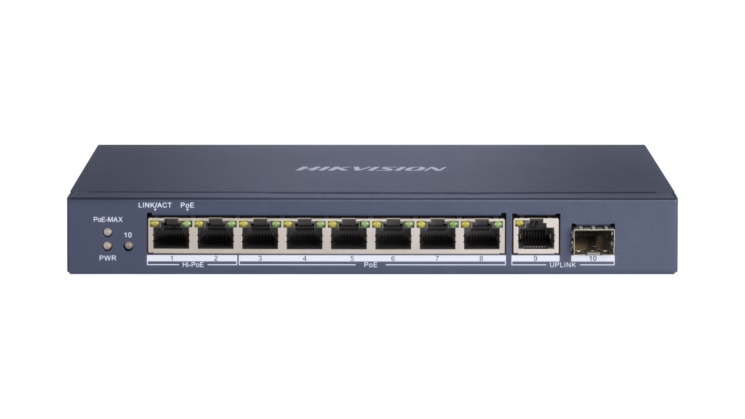 Hikvision 8 Port Gigabit Unmanaged POE Switch