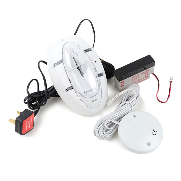 Aico Ei170RF RadioLINK Alarm Kit for the Deaf & Hard of Hearing - JEM Systems UK