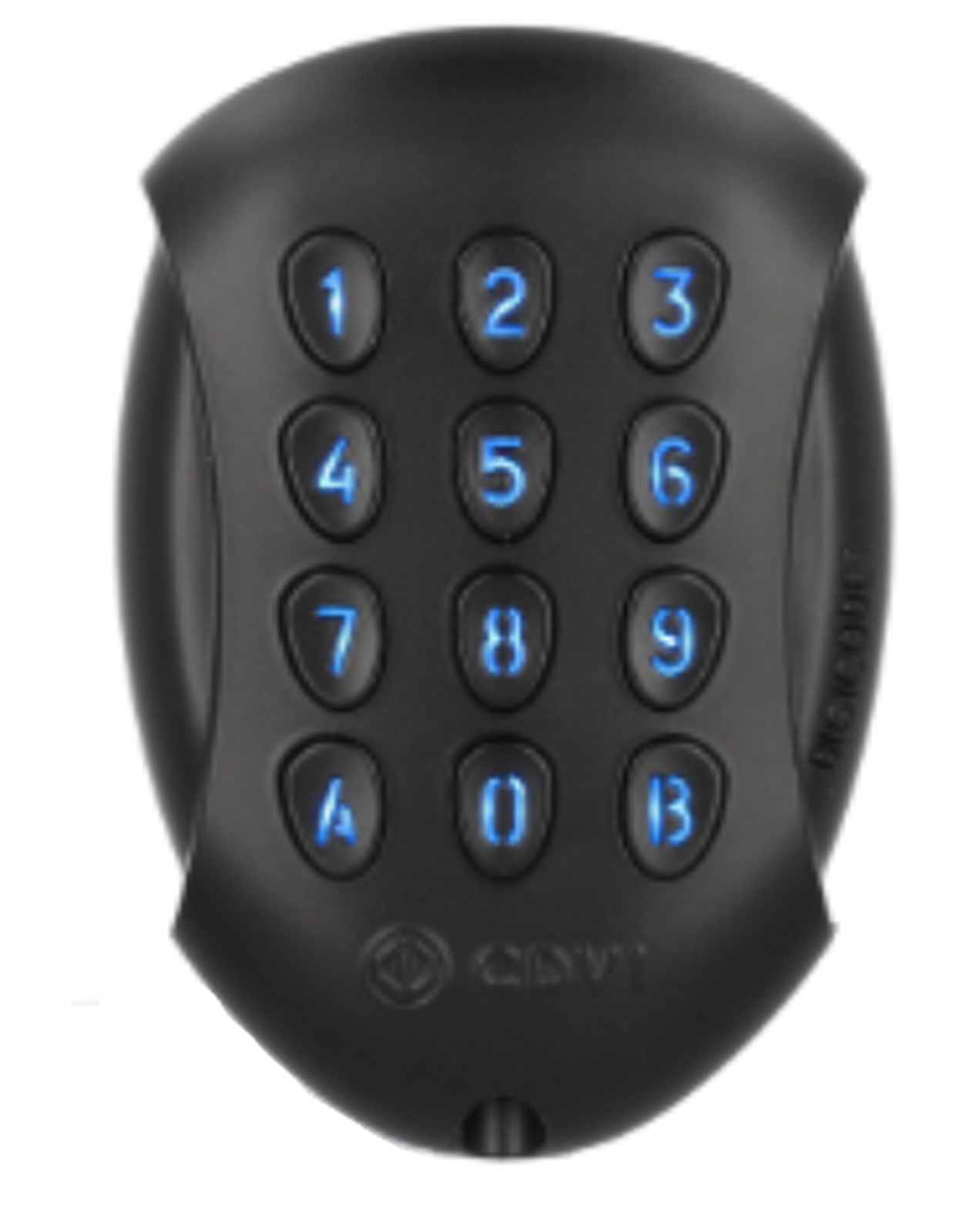 CDVI GALEO Bluetooth Keypad Backlit with Remote Elec Black