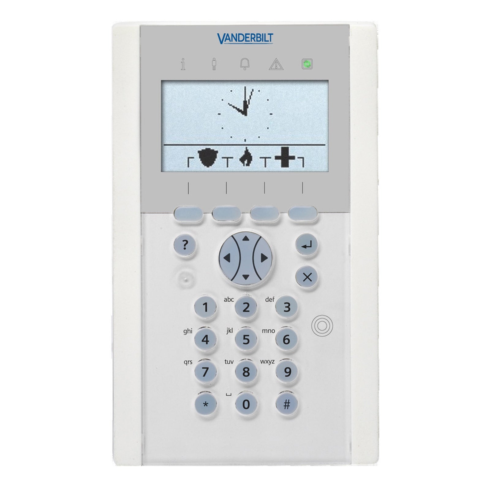Vanderbilt SPCK623.100 Comfort Keypad with Audio/Card Reader