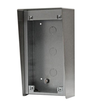 Videx Surface Back Box c/w Rainshield for 120x280mm VR Panel Stainless Steel