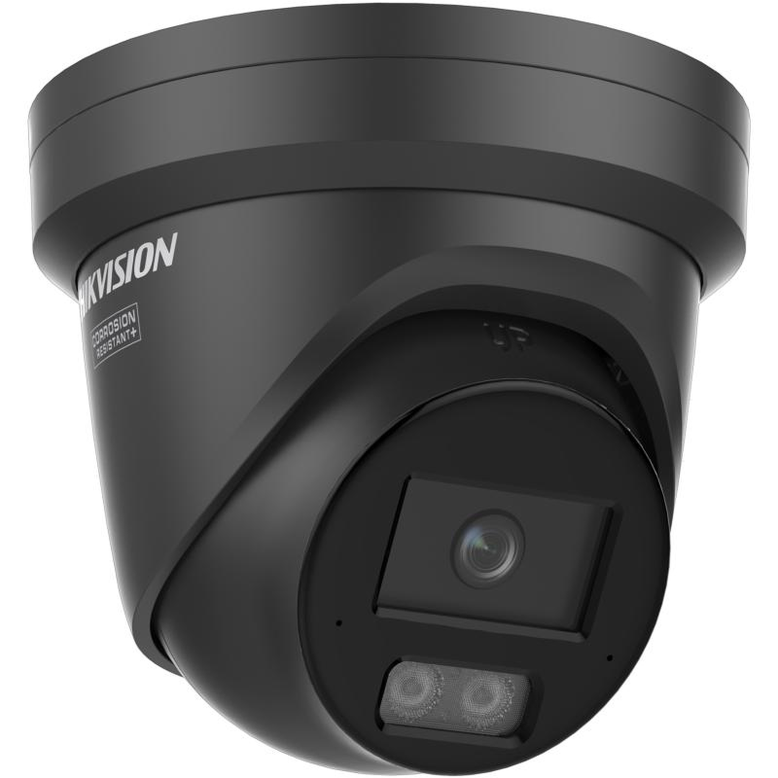 Hikvision 8MP Smart Hybrid Light with ColorVu Fixed Turret Network Camera Black