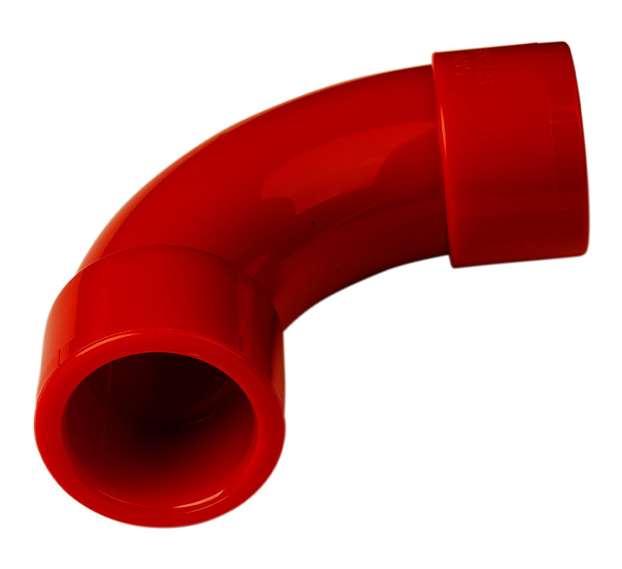 AirSense Stratos 90° Bend (27mm Pipe, Red) (9-10906) - JEM Systems UK