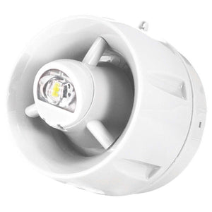 C-TEC ActiV 100dB Wall Sounder VAD Shallow Base White