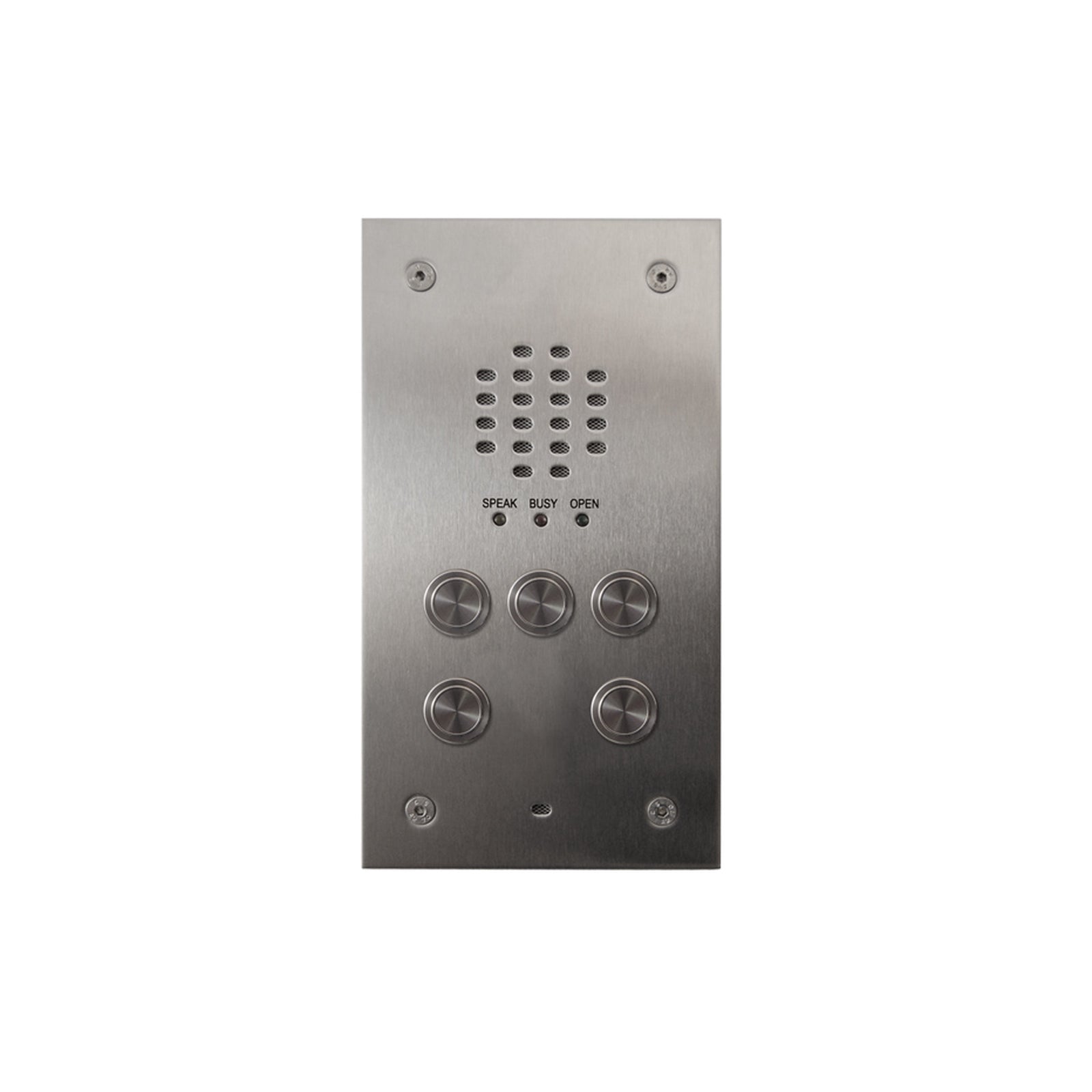 Videx 5 Button Audio Vandal Resistant Flush Panel for VX2200 c/w 138 Amplifier