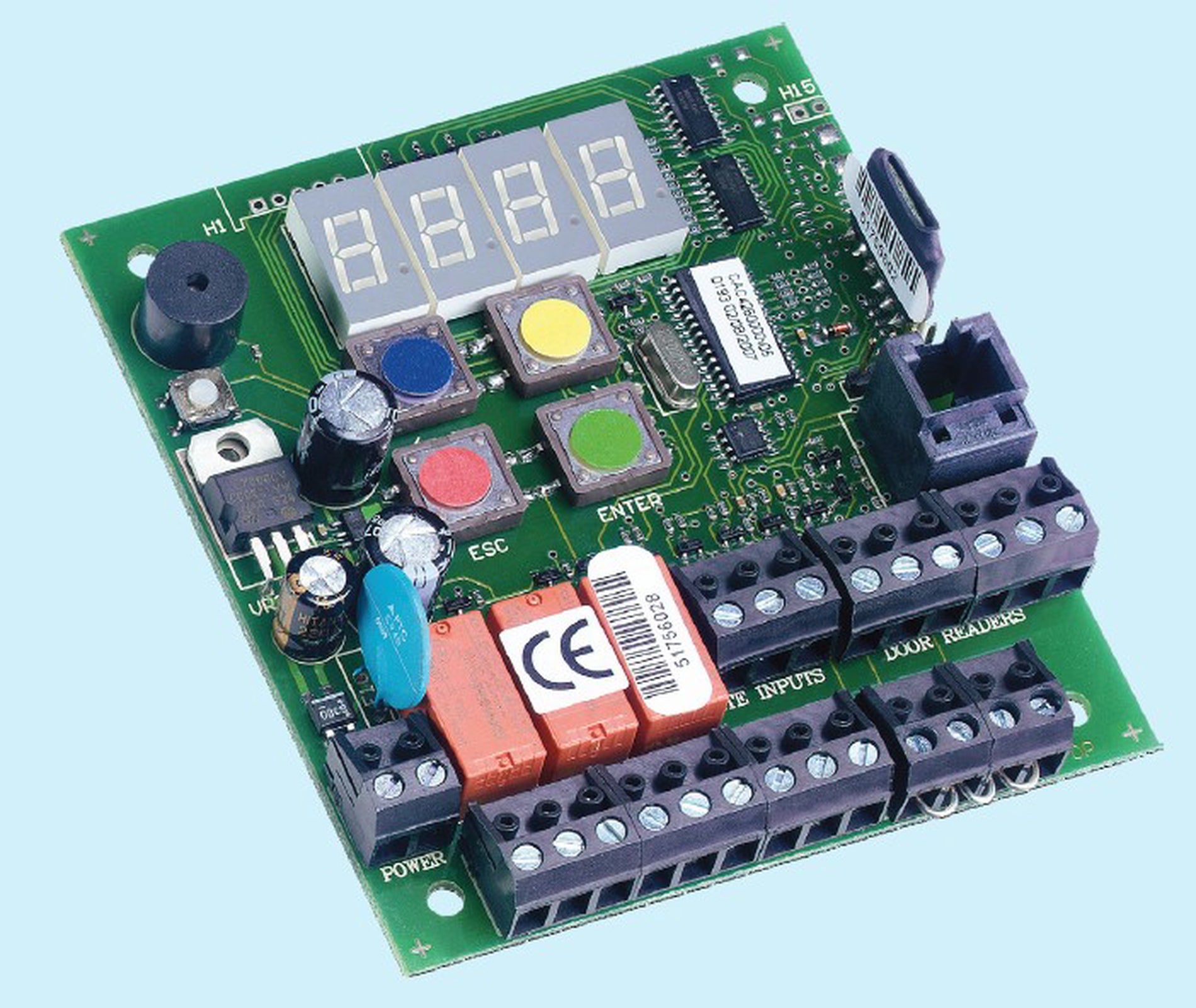 Controlsoft Solo2 2 Door Access Control Unit PCB Only