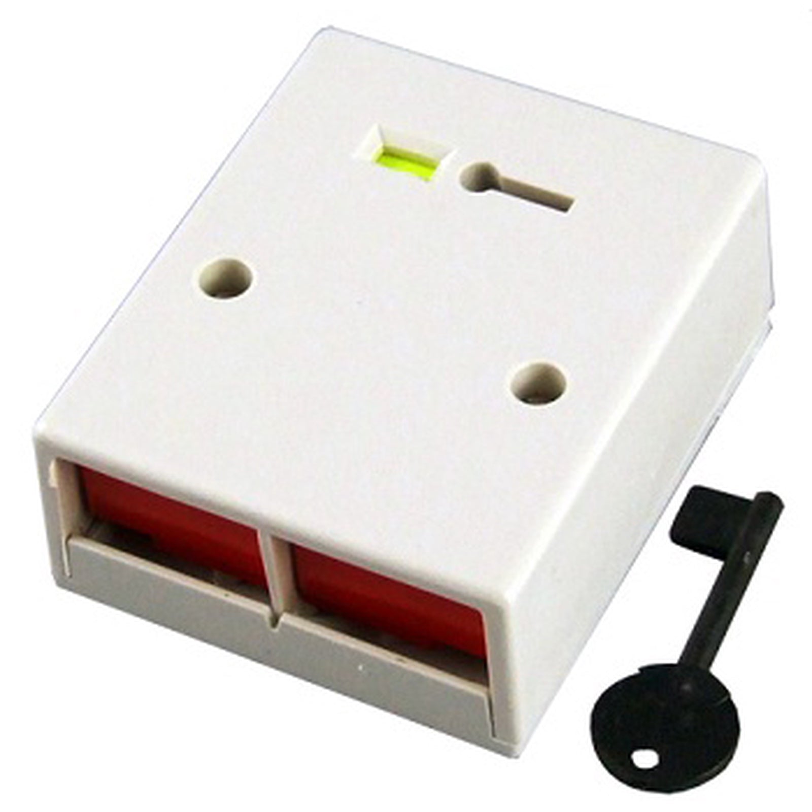 CQR Surface Double Push Panic Alarm Plastic White G3
