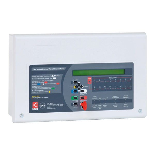 C-TEC XFP 1 Loop 16 Zone Addressable Fire Panel (Hochiki ESP Protocol) (XFP501E/H) - JEM Systems UK