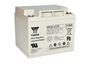 Yuasa 12V 38Ah Industrial VRLA Battery Flame Retardant