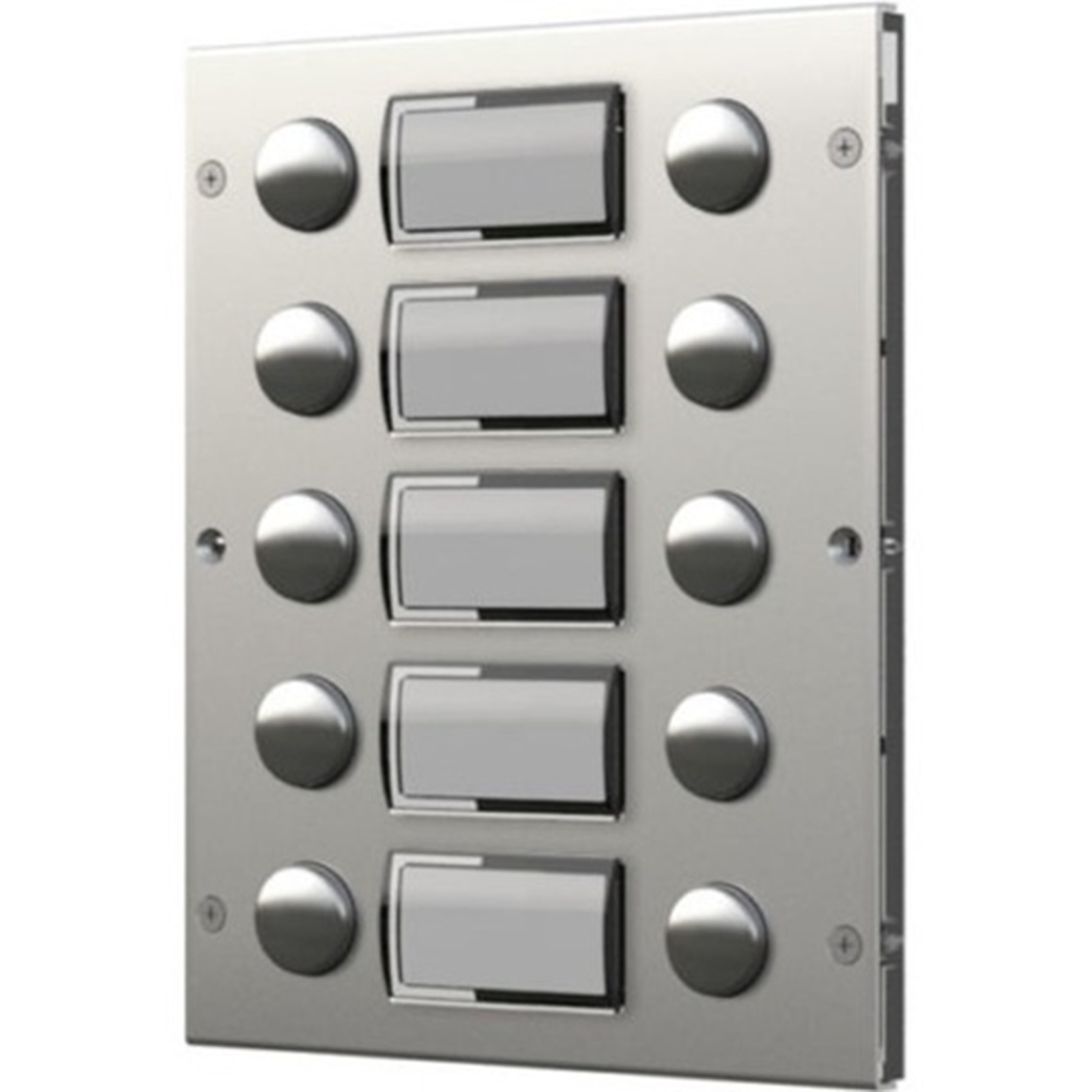 Videx 8000 Series 10 Call Button Module Double Button with Shared Nameplate Stainless Steel