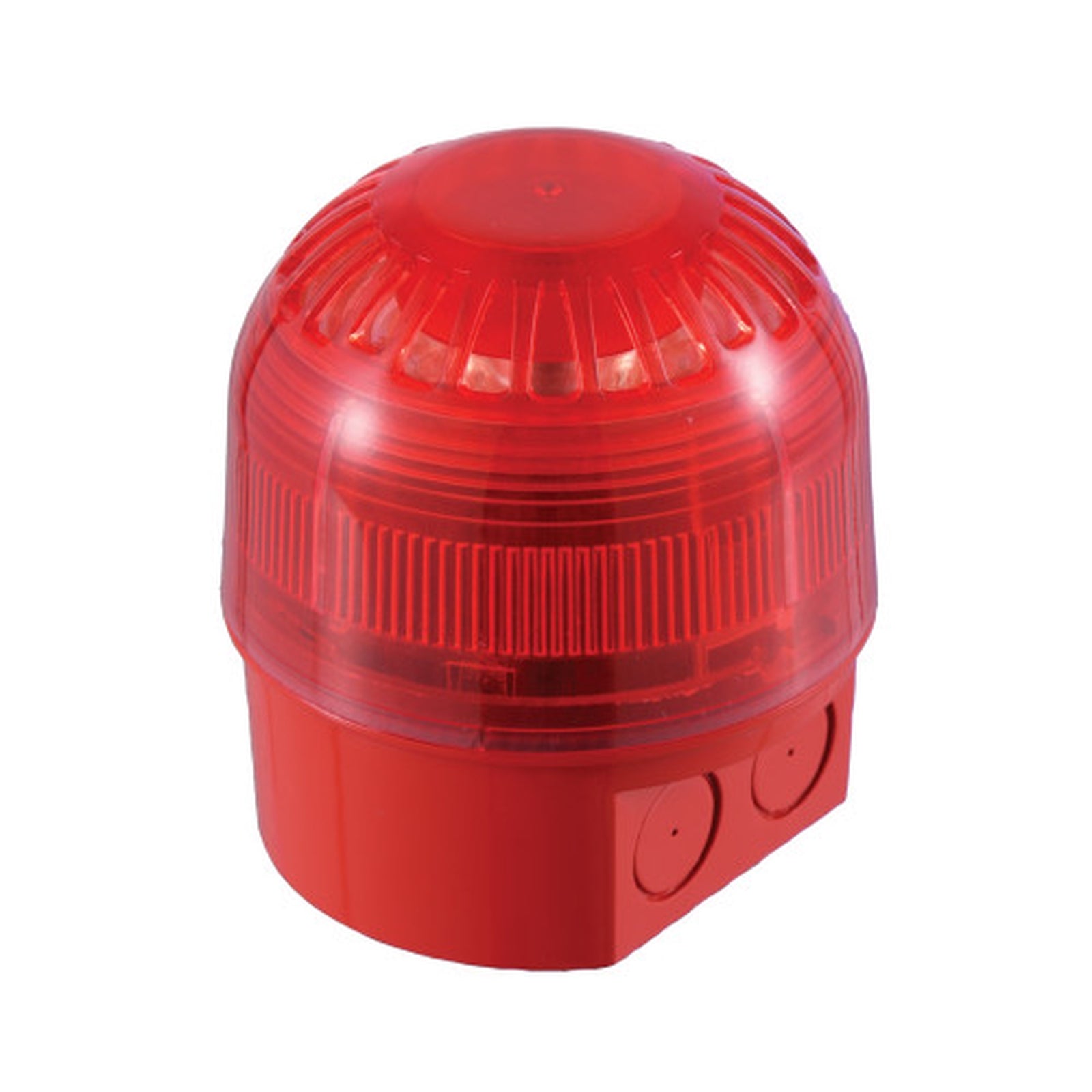 Klaxon Sonos Sounder LED Beacon 17-60VDC Deep Base Red/Red