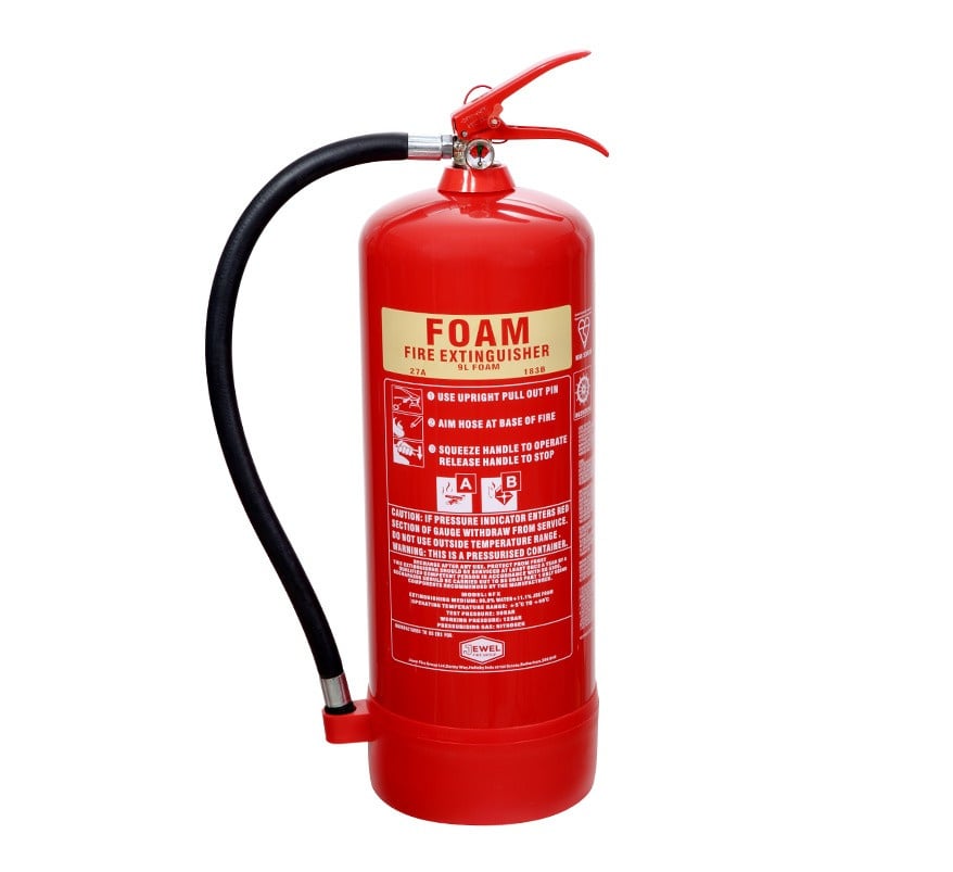 Jewel 9 Litre Foam Fire Extinguisher (9FX)